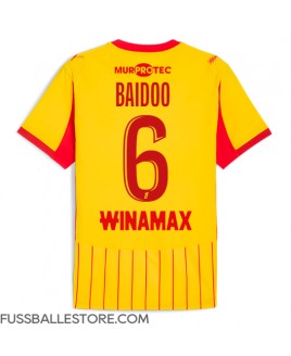 Günstige RC Lens Samson Baidoo #6 Heimtrikot 2025-26 Kurzarm